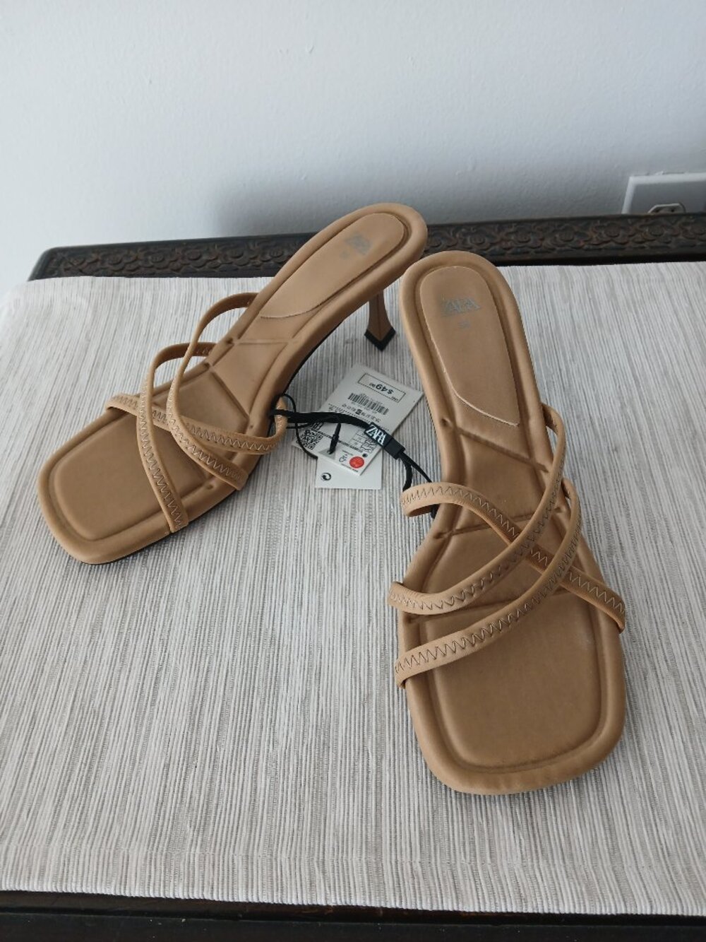 ZARA Athletic Hell Sandals NWT - Picture 4 of 7